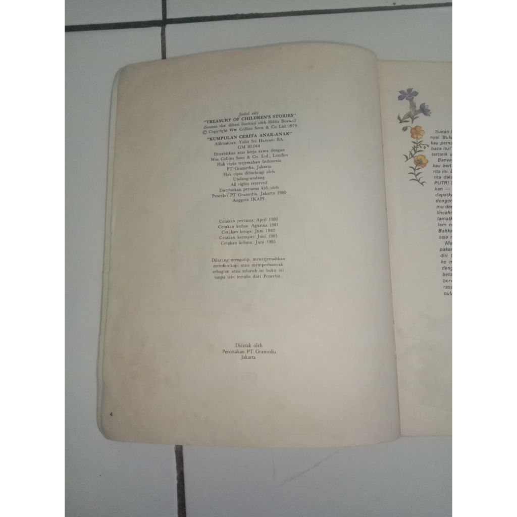 BUKU ANAK HILDA BOSWELL KUMPULAN CERITA ANAK-ANAK