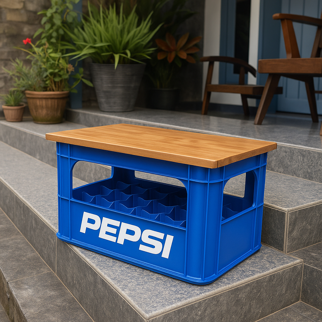 MEJA KRAT BOTOL FUNGSIONAL,UNIK,ESTETIK MEJA CAFE ESTETIK/MEJA ANGKRINGAN