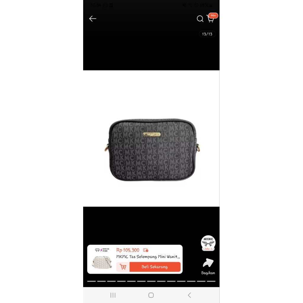 Preloved tas MKMC tas selempang wanita