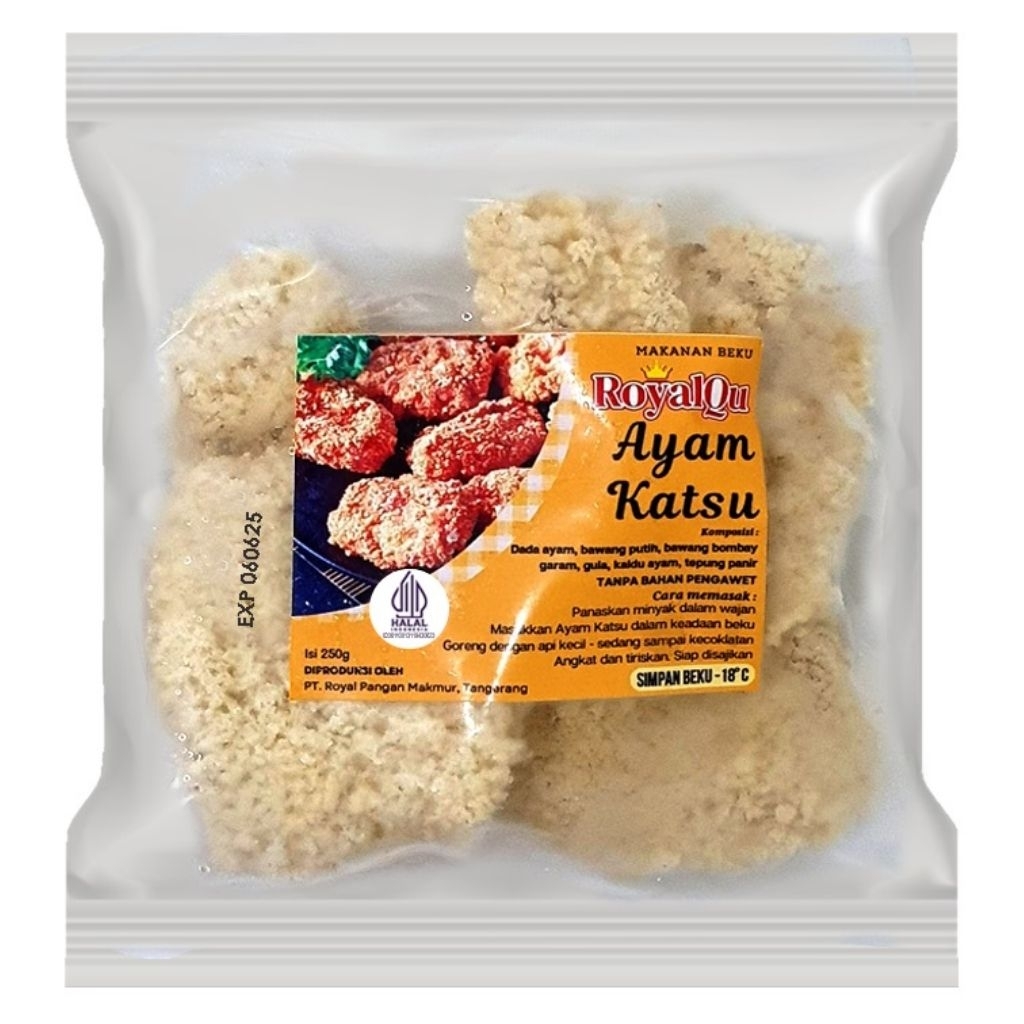 

ROYALQU Ayam Katsu Chicken Katsu Goreng Bento Praktis