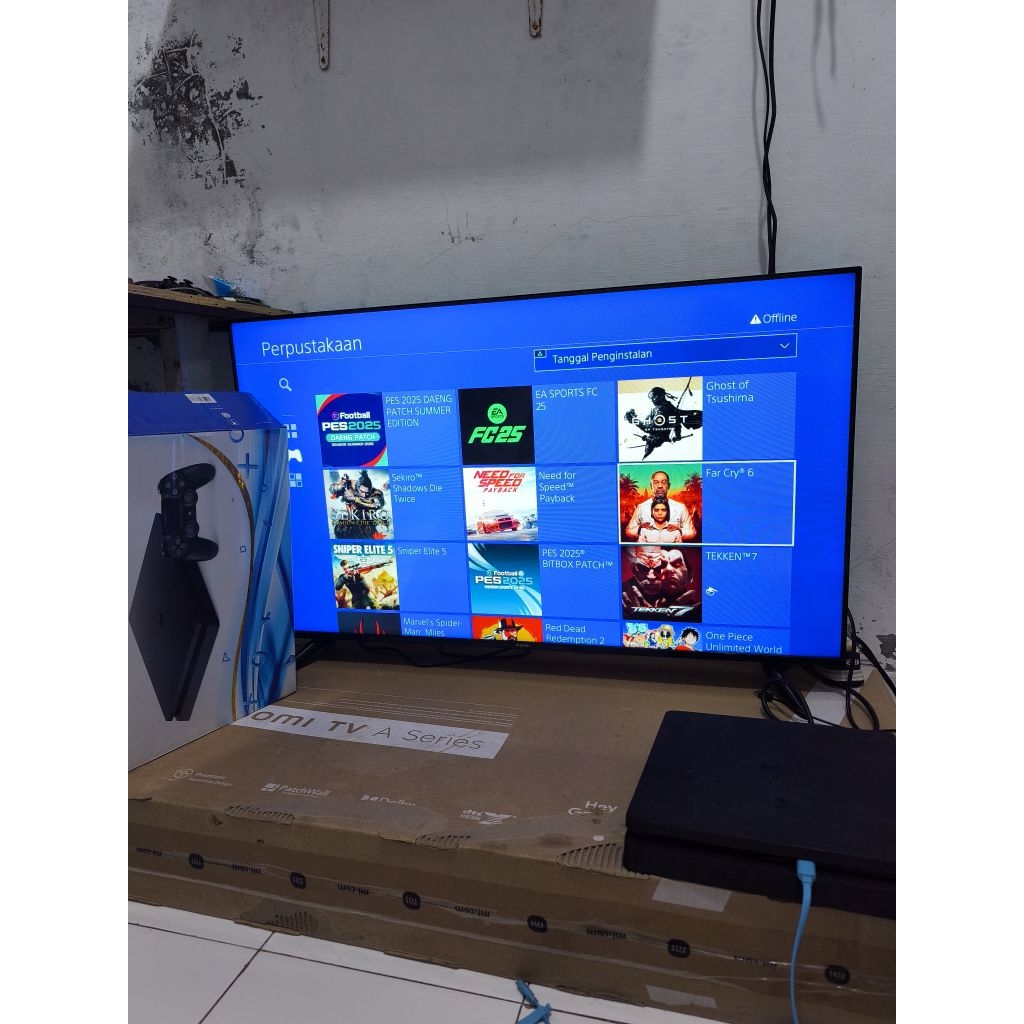 PS 4 Slim Hen 9.00  seri 22