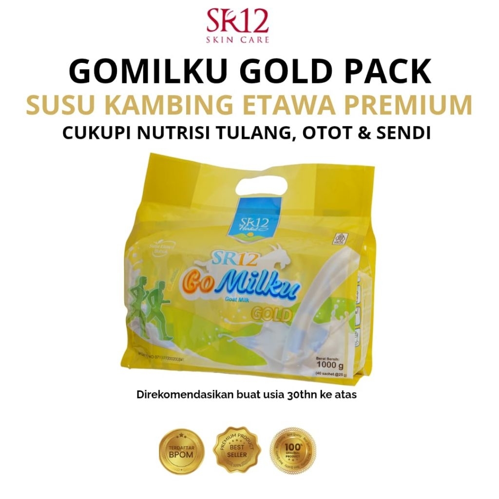

[COD] GOMILKU GOLD SR12 / LANSIA / BUMIL / BUSUI 1000gr/40 Sachet