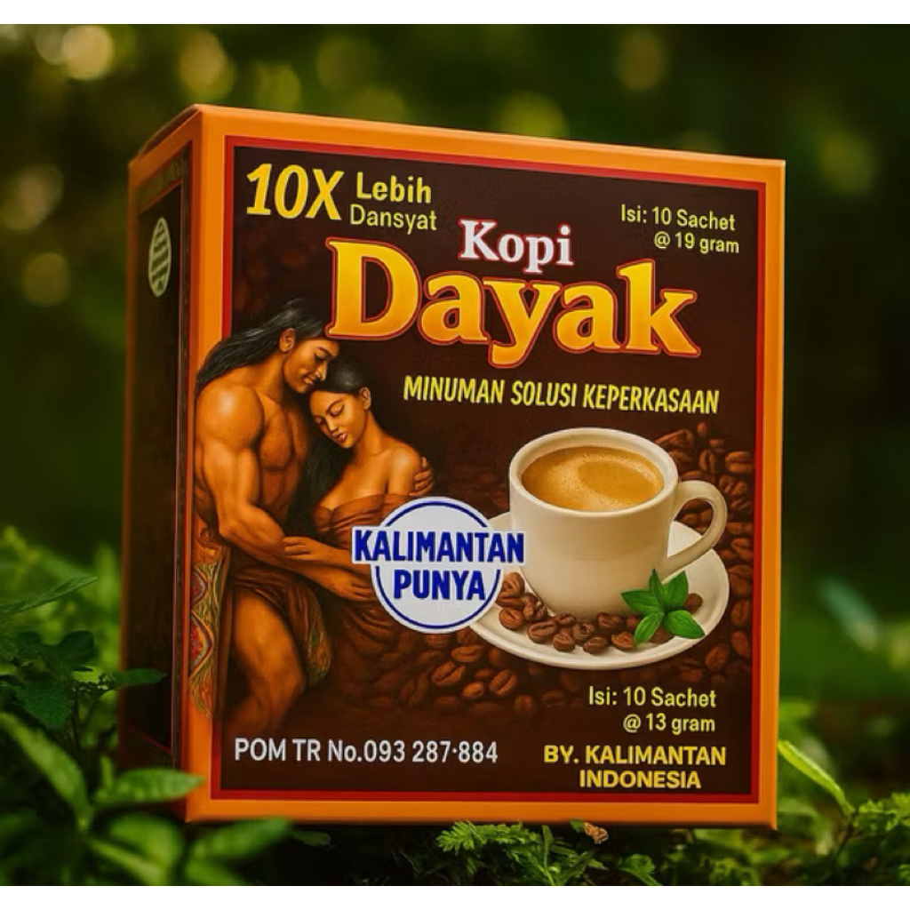 

kopi suku dayak Kalimantan punya
