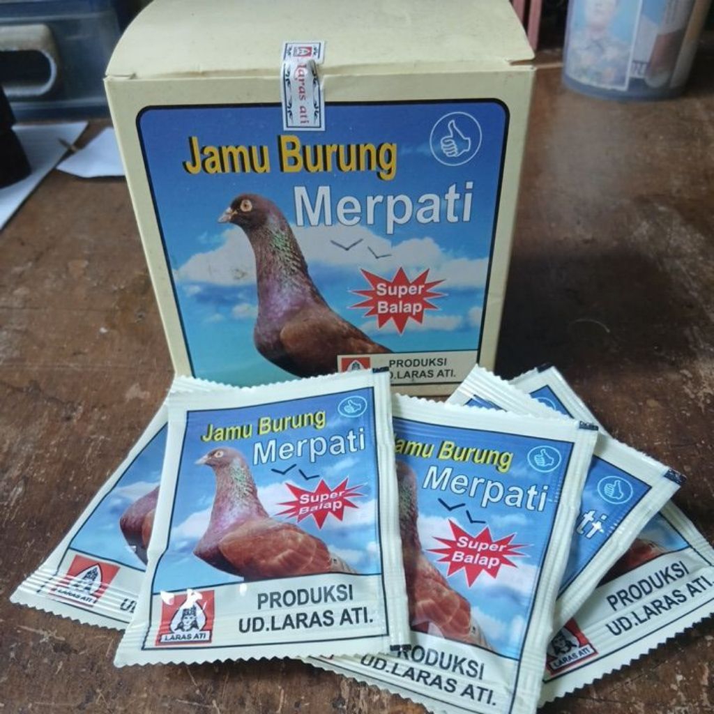 Jamu Burung Merpati. super balap. ud larasati.