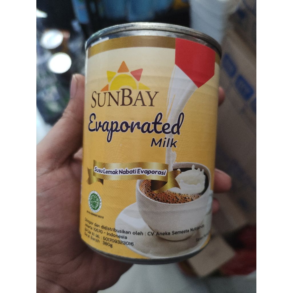 

SUNBAY EVAPORATED MILK SUSU EVAPORASI SUNBAY HALAL