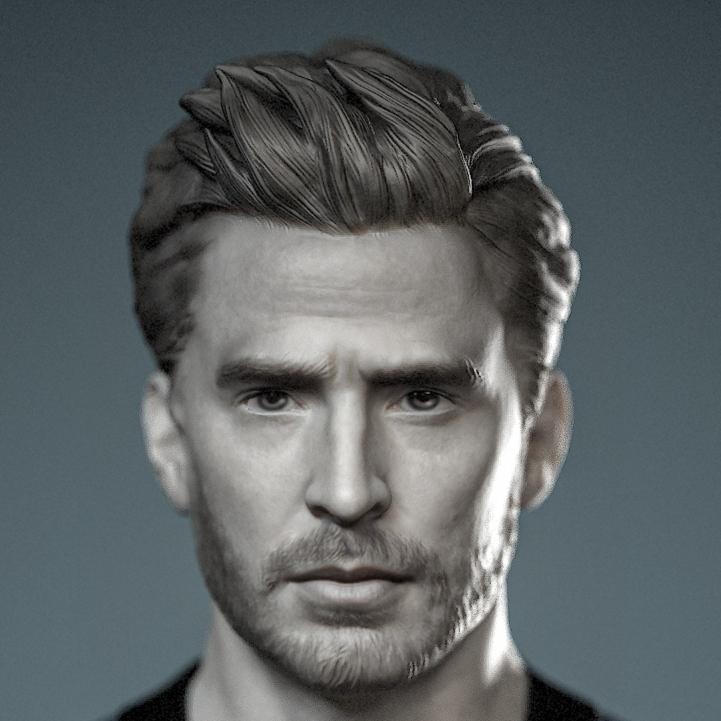 Headsculpt HS X-MEN Human Torch Johnny Storm Chris Evans Deadpool & Wolverine Captain America Muff T