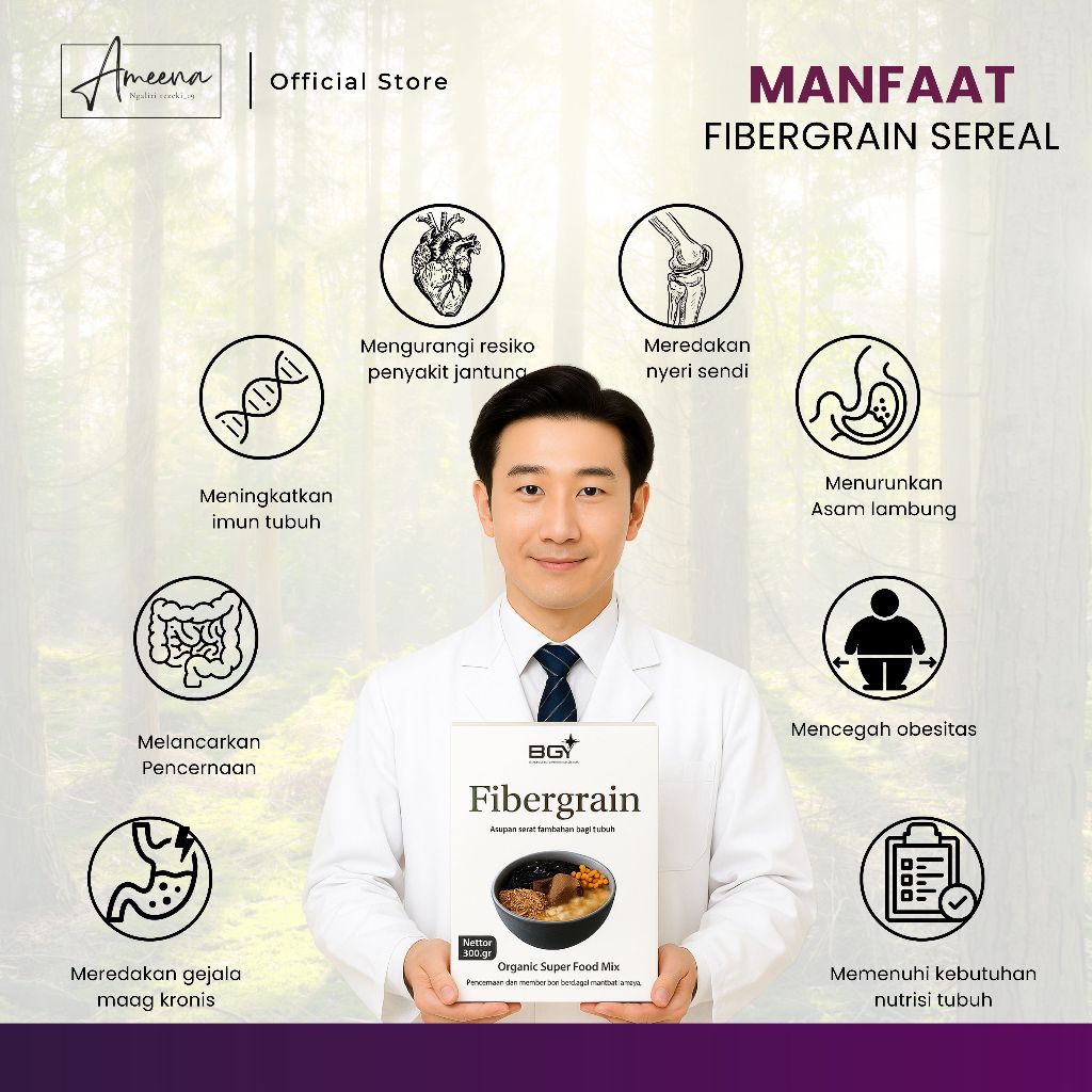 

Fiber Grain Serealia – Nutrisi Lengkap untuk Hidup Sehat Sereal Asam Lambung, Gerd & Maag Kronis
