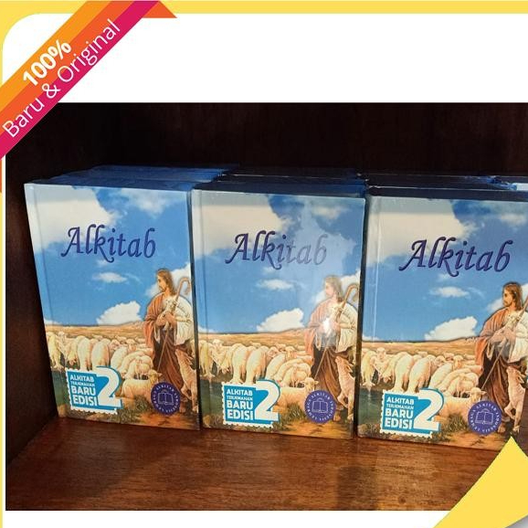 [Pustaka Baru] Alkitab Anak Bergambar Ukuran Kecil TB2 033 TI NS - Alkitab Mini