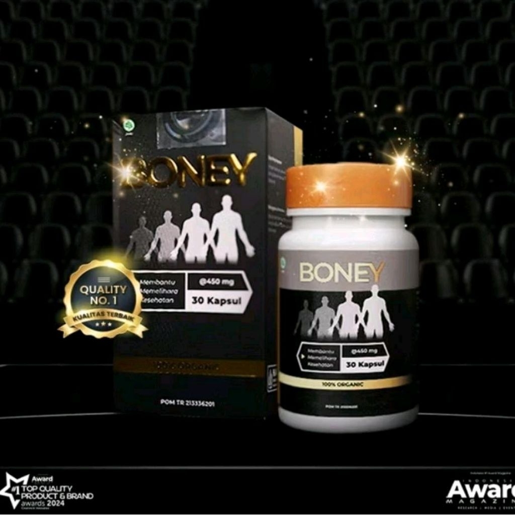 

HARGA SPESIAL! - Boney Kapsul Dan Susu Boney - 100% Original BPOM Approved