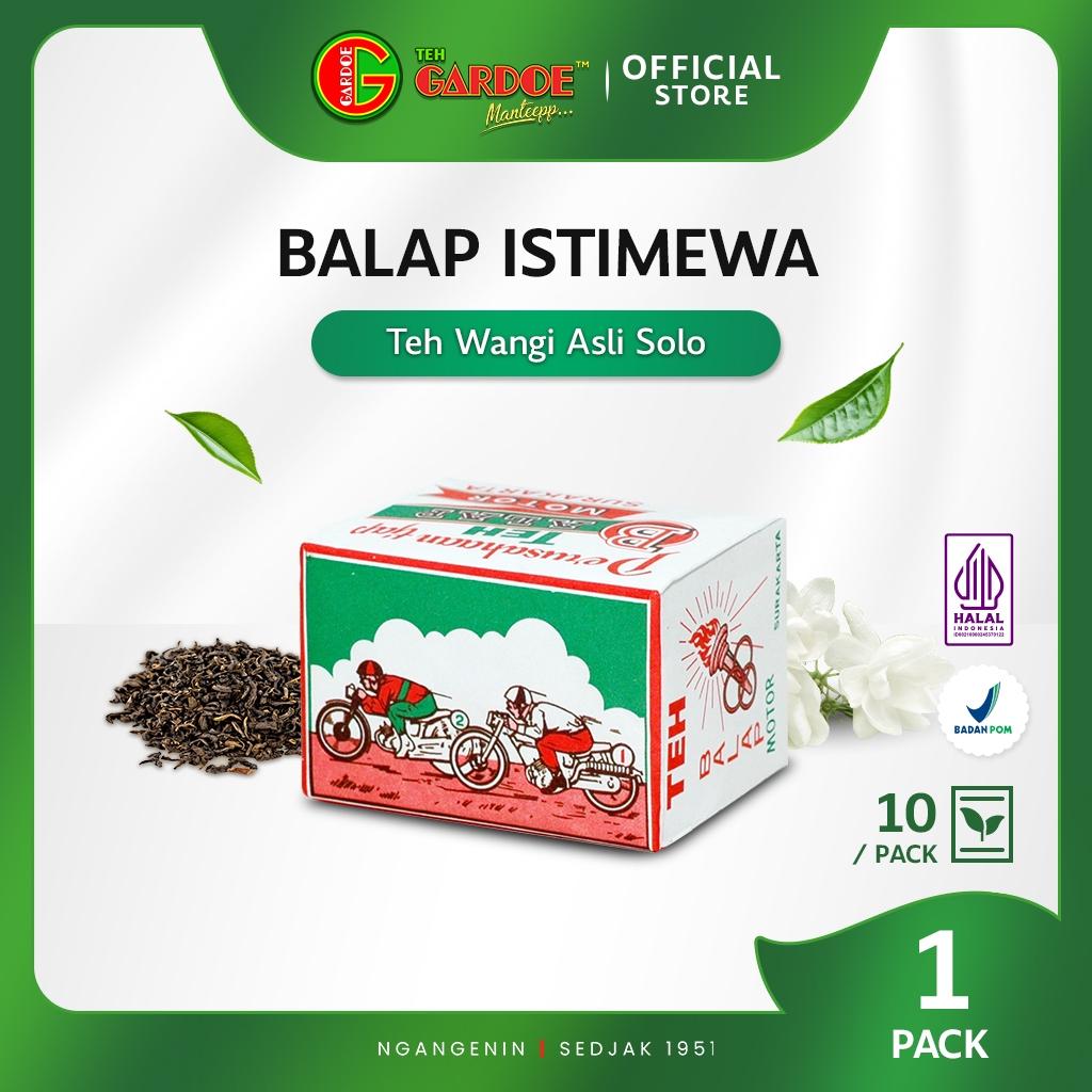 

Balap Istimewa 35 gr ( 1 pack isi 10 Gecil ) - Teh Tubruk