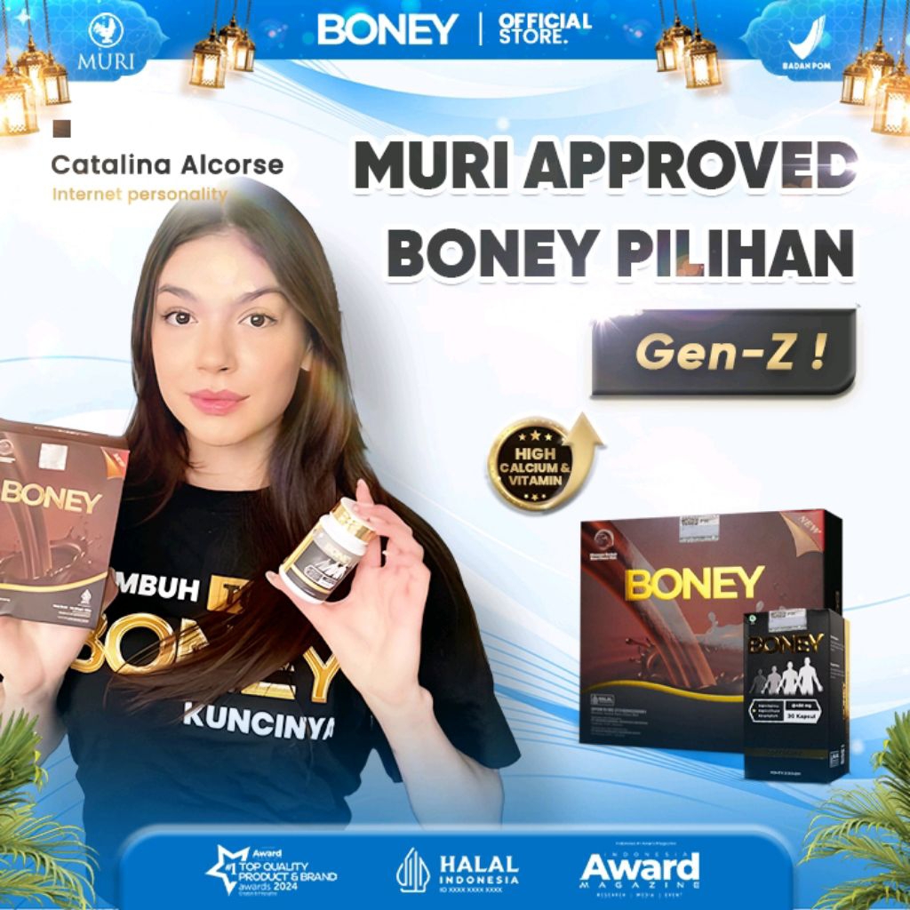 

0Susu Boney / Peninggi Rekomendasi / Naik 5-15 Cm/ Bpom Approved