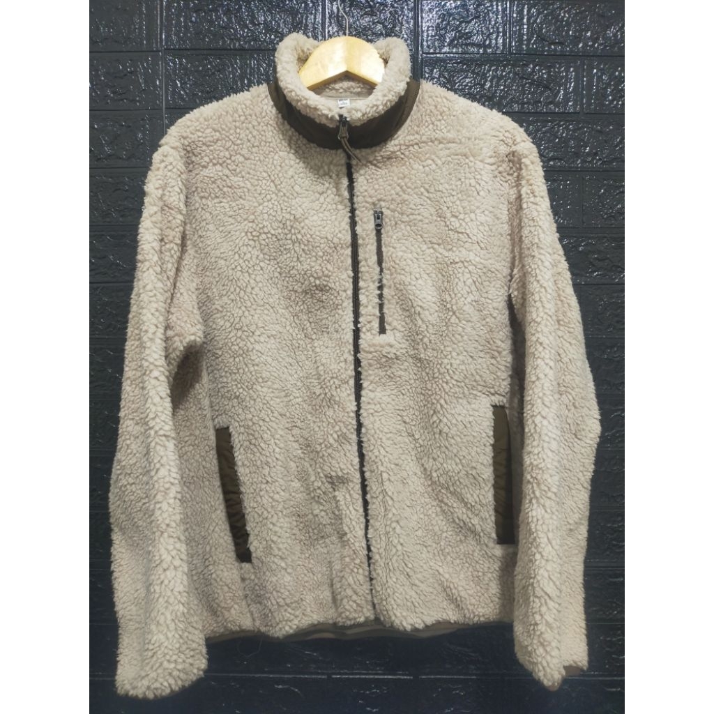 Jaket Sherpa Uniqlo