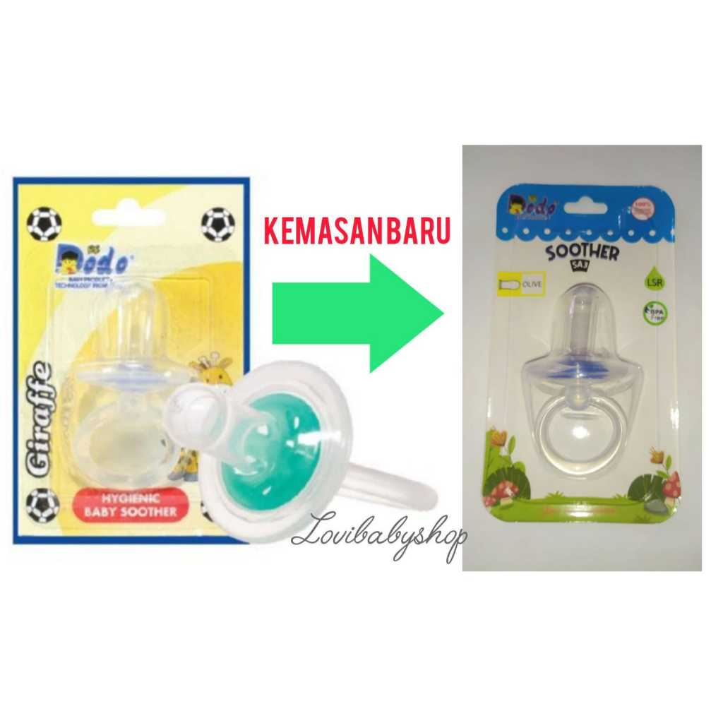 DODO HYGIENIC SOOTHER#Dodo Empeng Bayi Silicone#Empeng Lembut#Dot empeng