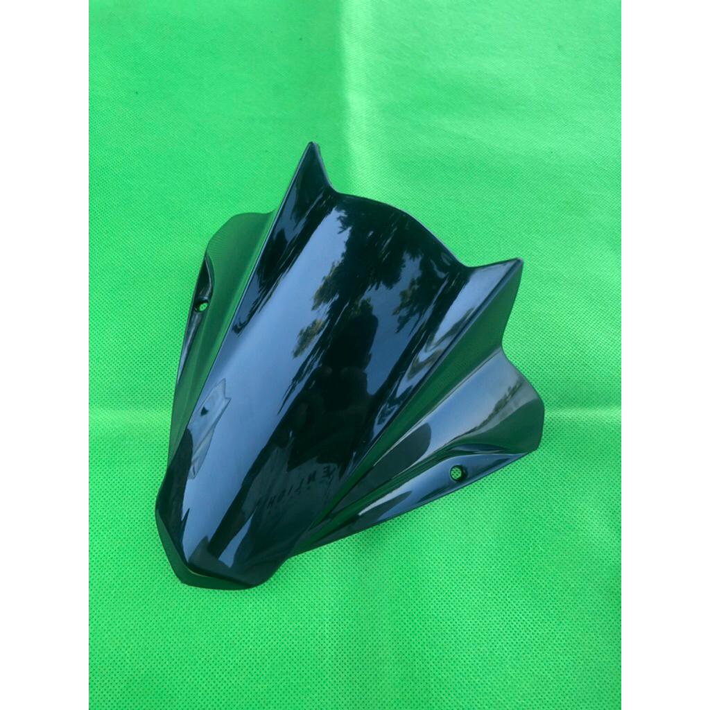 VISOR WINDSHIELD UNIVESAL PNP JUPITER MX NEW 135 MX 150 MX KING 150 HITAM ORIGINAL MOSCOW