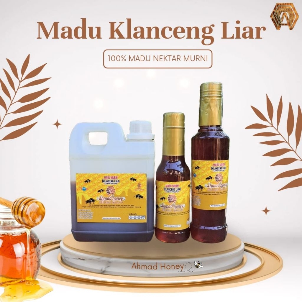 

madu klanceng 1kgmadu kelanceng murni 100% aslimadu kelanceng aslimadu kelancengmadu klanceng murni 100% asli1kgmadu klanceng madu klanceng sachet cair madu klanceng asli 100% tanpa campuran madu klanceng sachet madu klanceng asli original Ahmadhoney