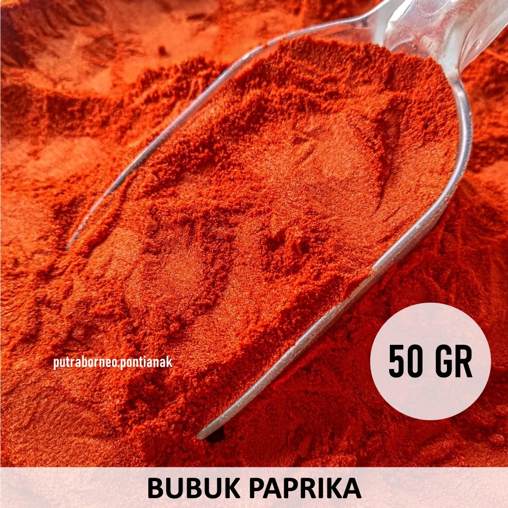 

Paprika Bubuk Sachet / Paprika Powder / Bumbu Ayam Goreng / Bumbu Kentang Goreng