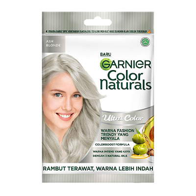 Garnier Ultra Color Pewarna Rambut Ash Blonde 30 ml