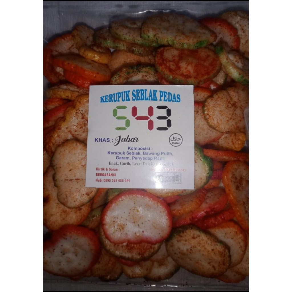 

KERUPUK SEBLAK PEDAS