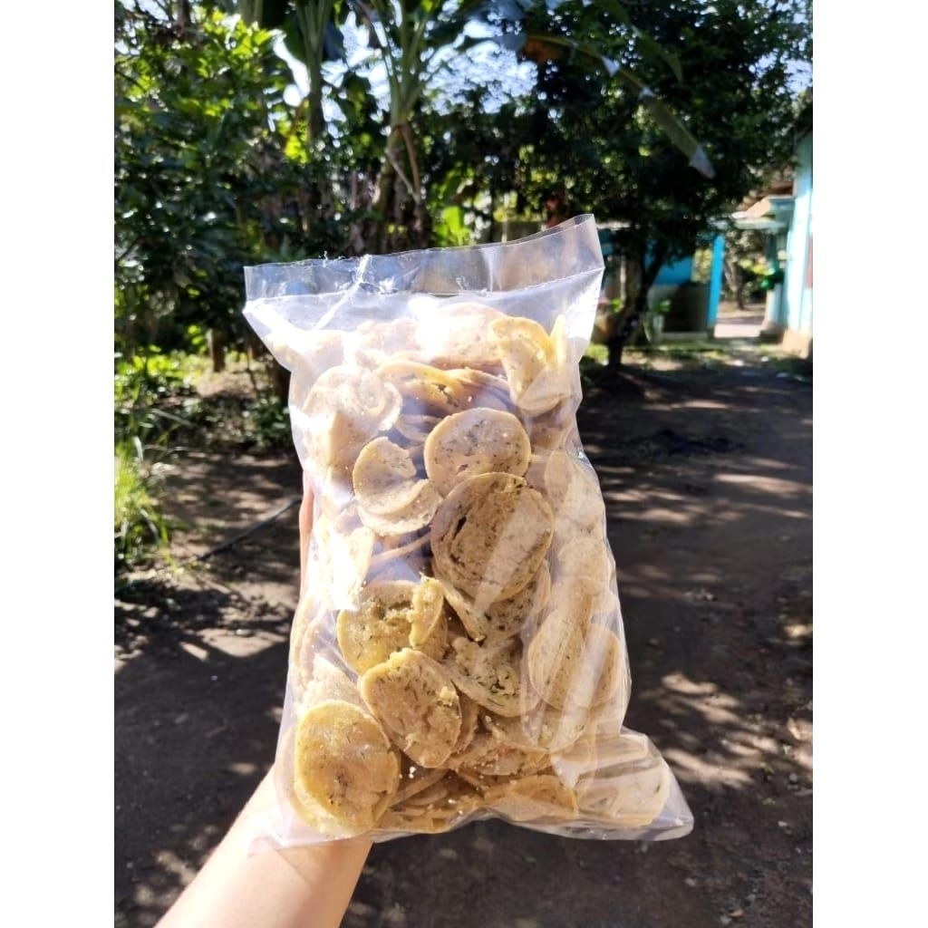 

Keripik bakso gurih asin | 500gram