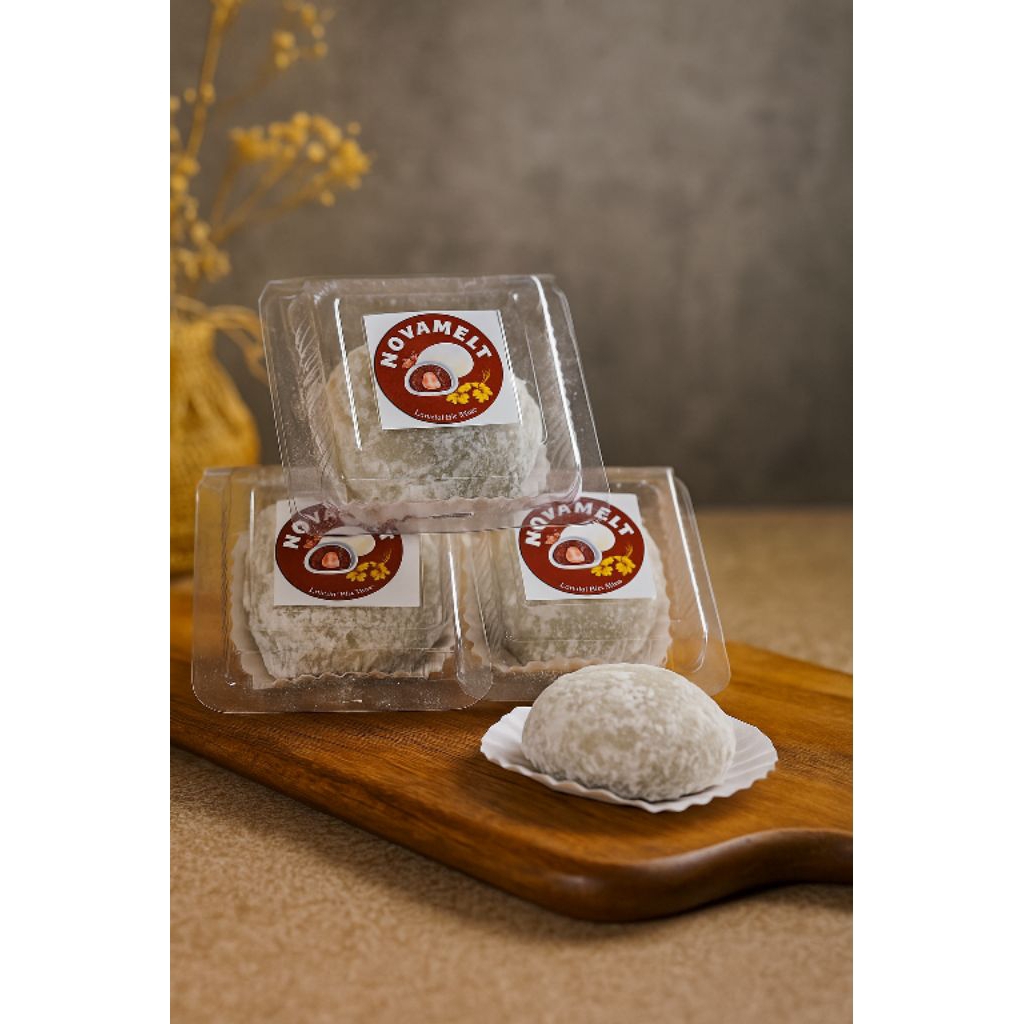 

Mochi Isi Buah dan Coklat Lumer