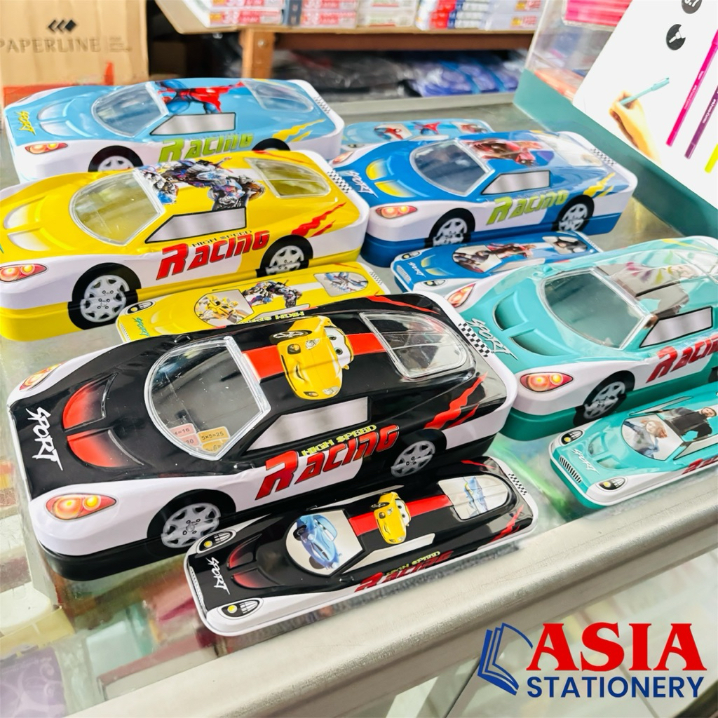 

Kotak Pensil Cars Mcqueen Karakter/ Kaleng Pensil Bentuk Mobil Pensil Case Car