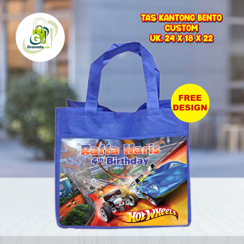 

PROMO TAS KANTONG BENTO ULTAH CUSTOM TERMURAH- FREE DESAIN