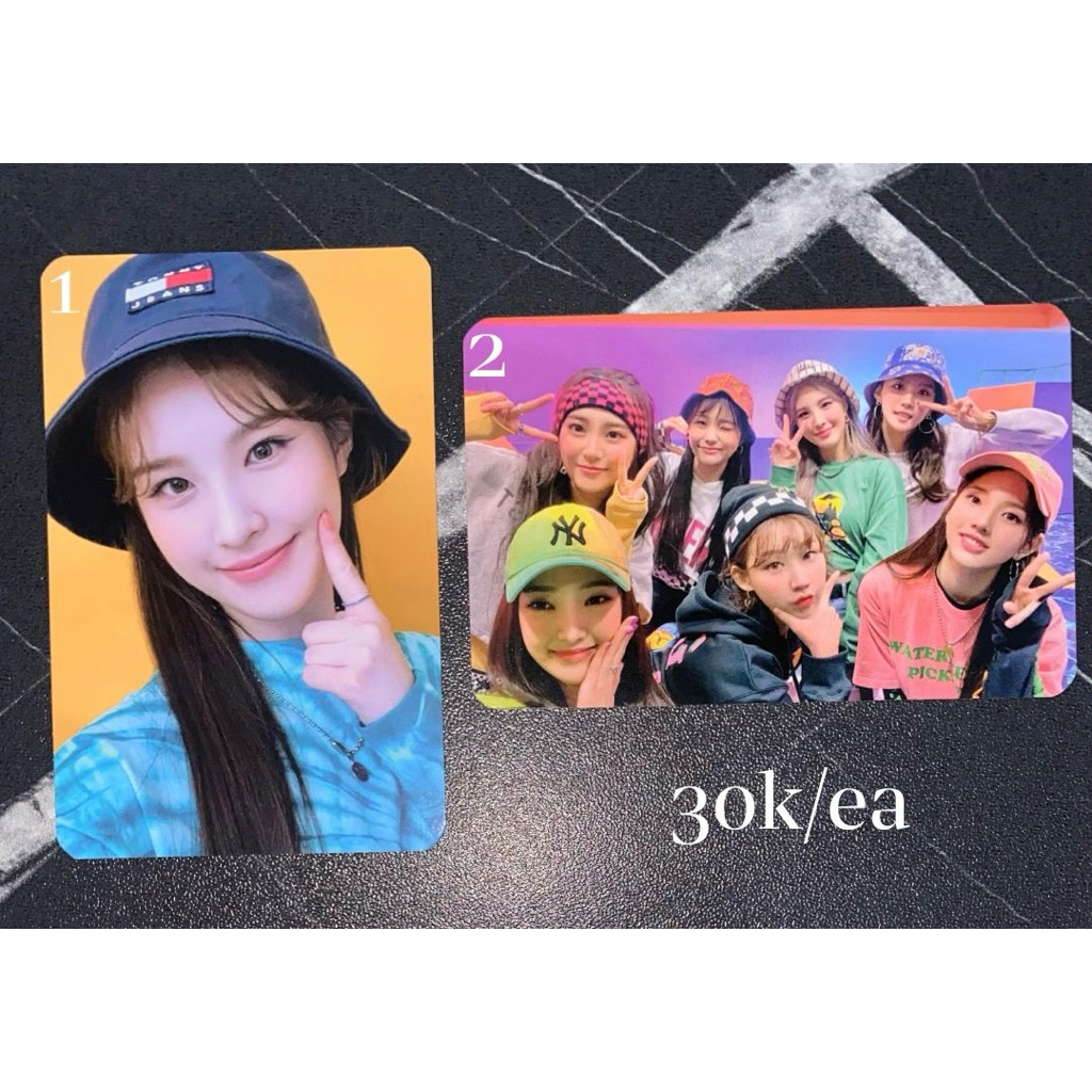 Official Photocard PC Weeekly Jaehee dan Grup We Play Up ver. dan Tarot Up ver.