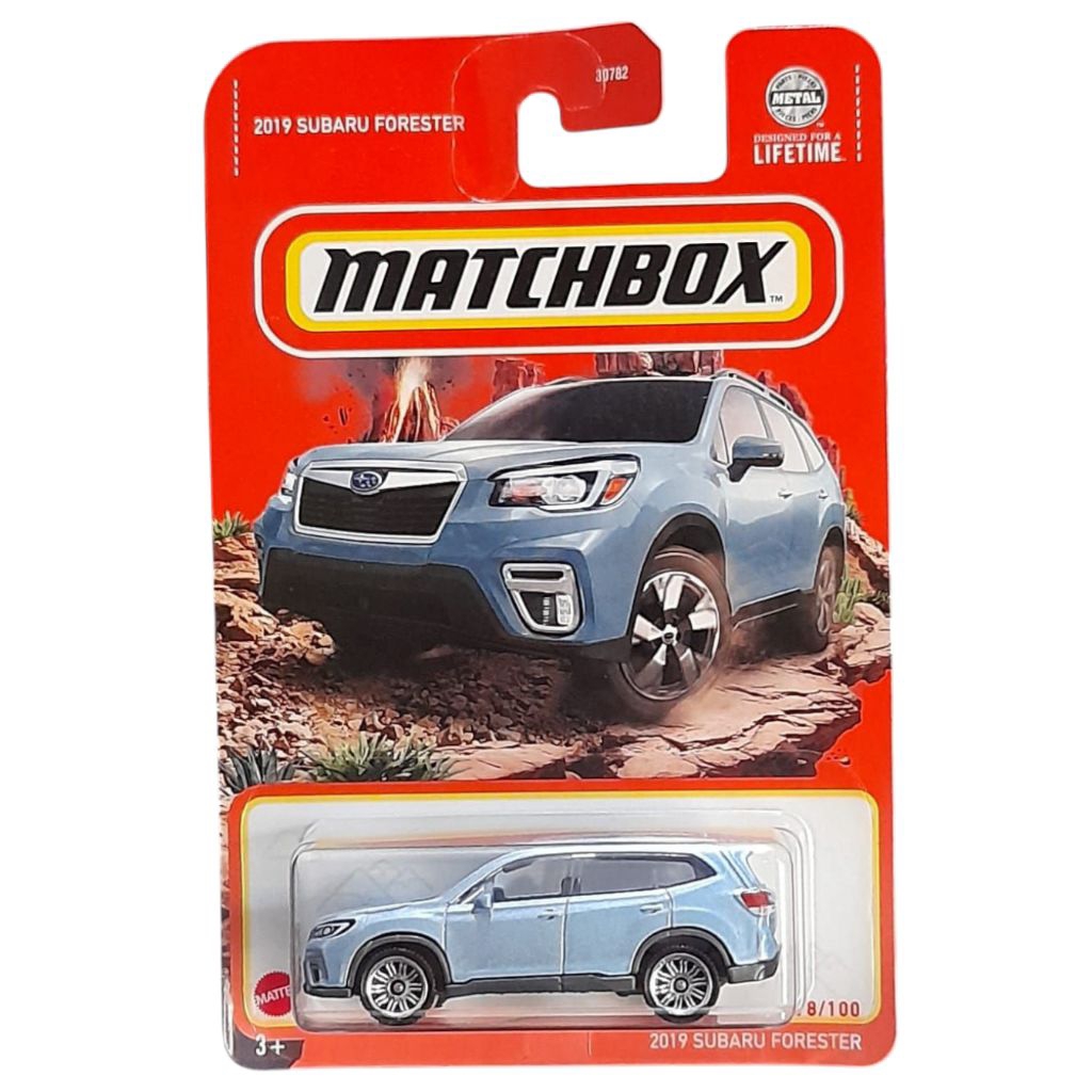 COLLECTOR MATCHBOX 2019 SUBARU FORESTER SILVER | MATCHBOX ORIGINAL 2019 SUBARU FORESTER | MOBIL DIEC