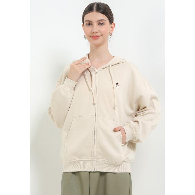 Hush Puppies Hoodie Wanita Poccha Beige