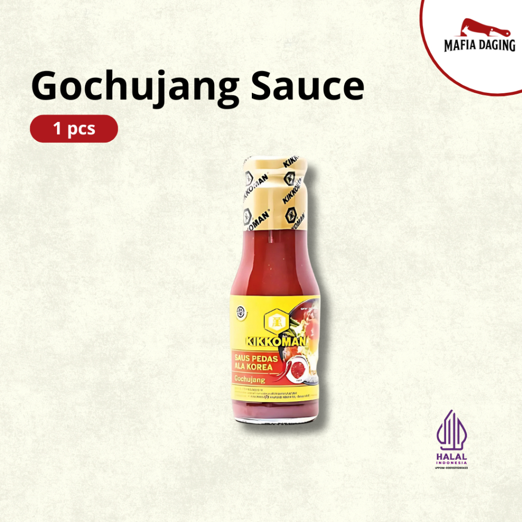 

[Mafia Daging] Gochujang Sauce Kikkoman / Saus Pedas ala Korea Halal 300 ml