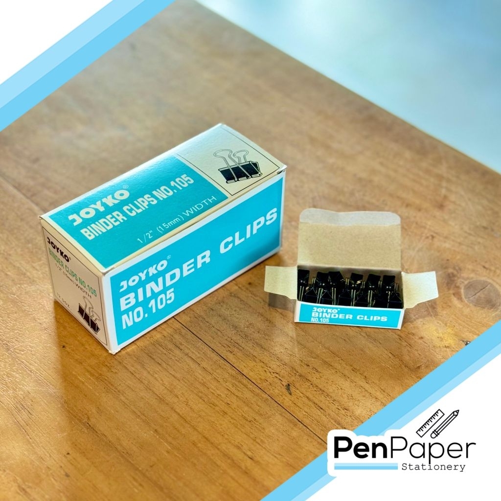 

Binder Clips JOYKO No. 105 Klip Kertas Kecil (isi 12)