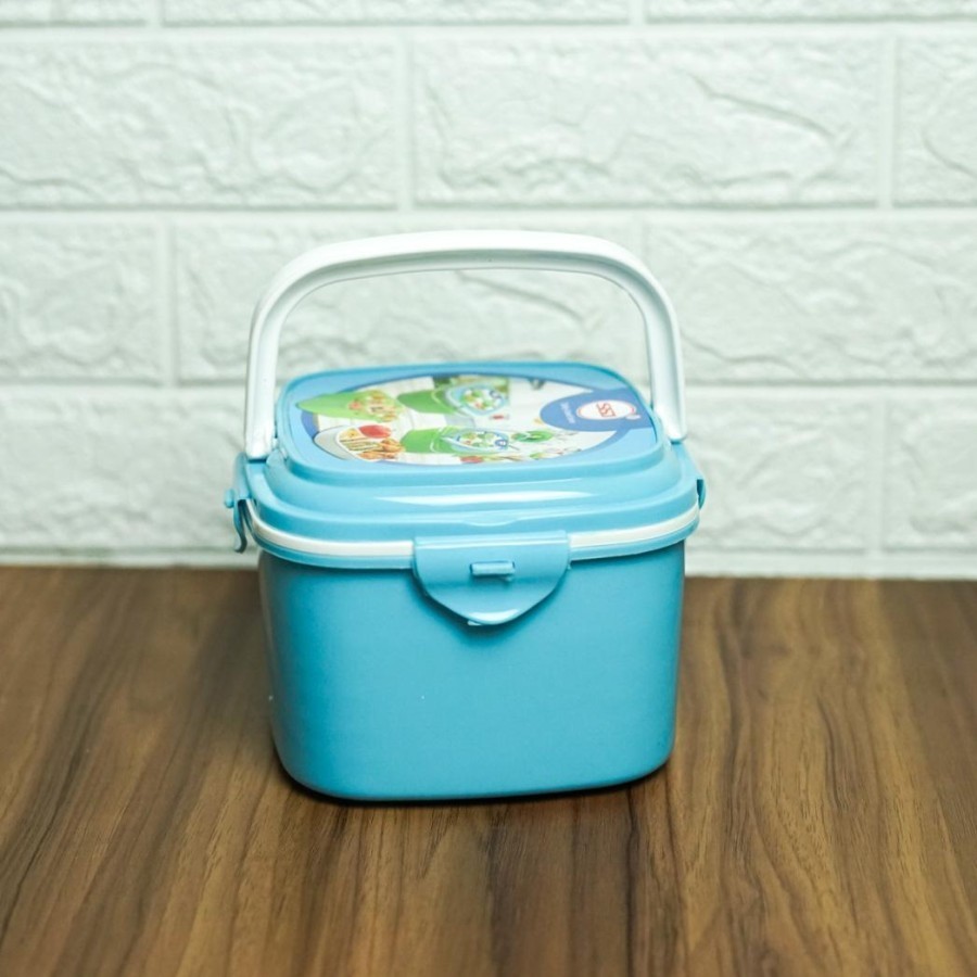 Rantang Makan Segi Warna Premium Tebal Tempat Makan / Rantang SSJ