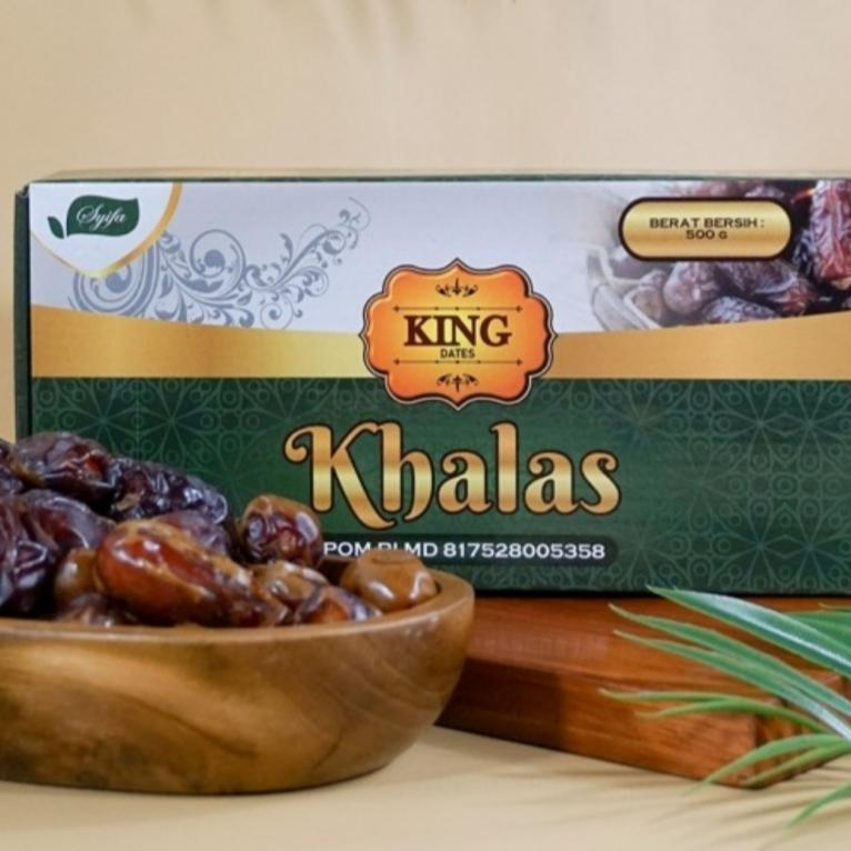 

Kurma Khalas King Dates Khalas 500 Gram Kurma Berkualitas Premium