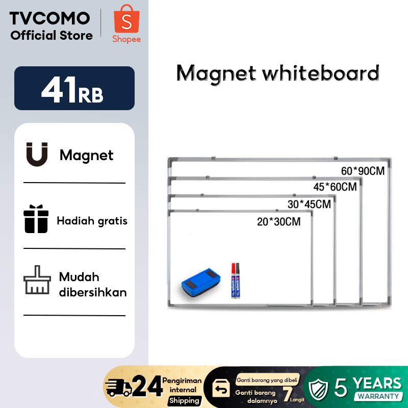 

Papan Tulis Magnetik Berkualitas - Untuk Kebutuhan Belajar dan Kerja!