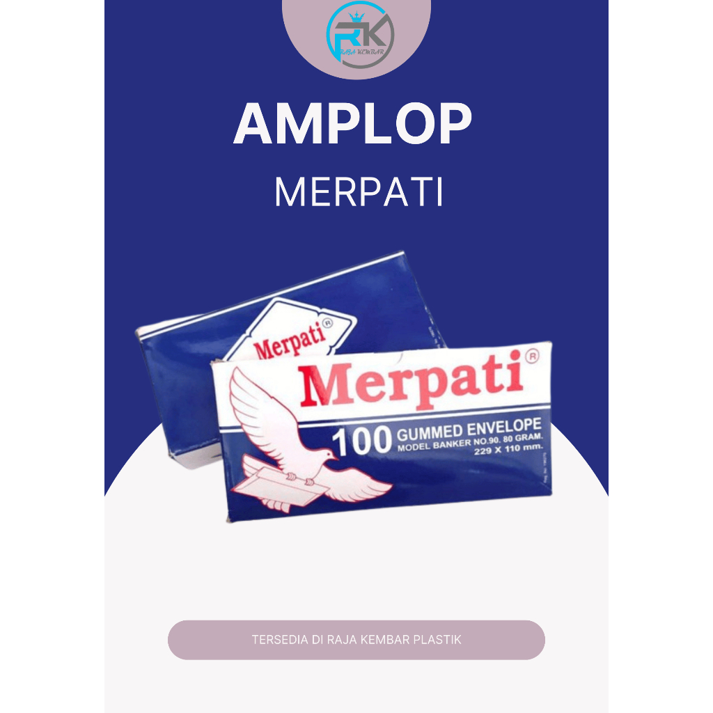 

AMPLOP MERPATI ISI 100 PCS 9x15