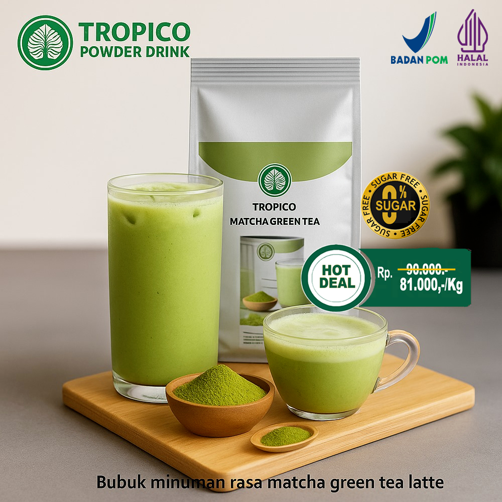 

Bubuk Minuman Premium Matcha Green Tea/Matcha Green tea Powder