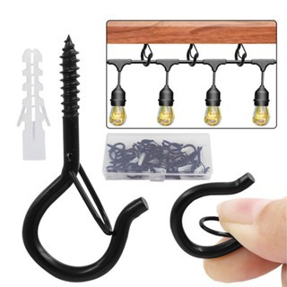 10pcs Skrup Gantung Skrup Anting Tutup Hook M5 5.5cm Dengan Alat Skrup Kait Sekrup Gantungan Burung