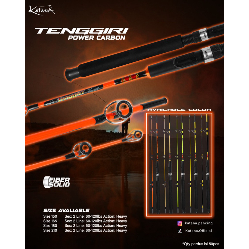 JORAN FIBER KATANA TENGGIRI 150-180