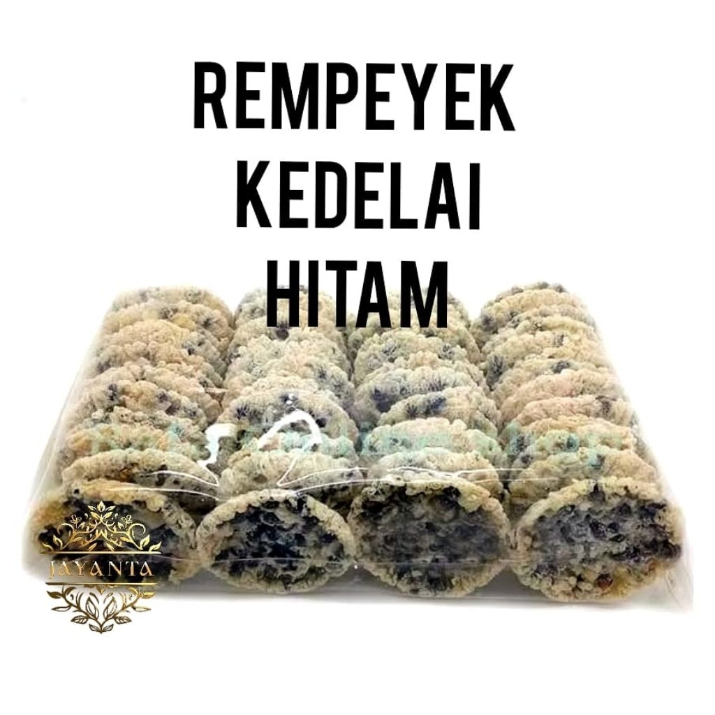 

Peyek Dele, Kripik kedelai Hitam