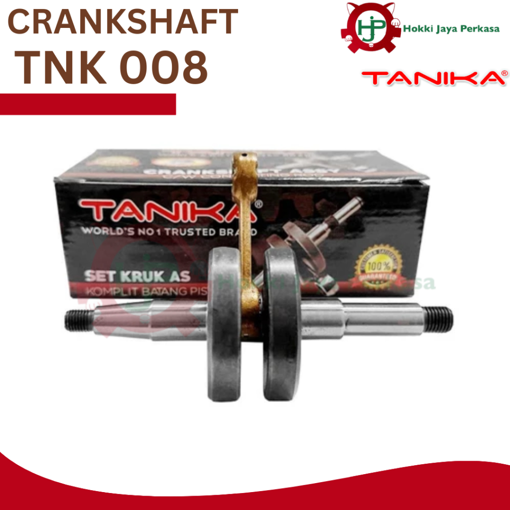 Tanika Original Crankshaft Chainsaw TNK 008 / Tanika Sparepart Crankshaft TNK 008 Gergaji Mesin Tani