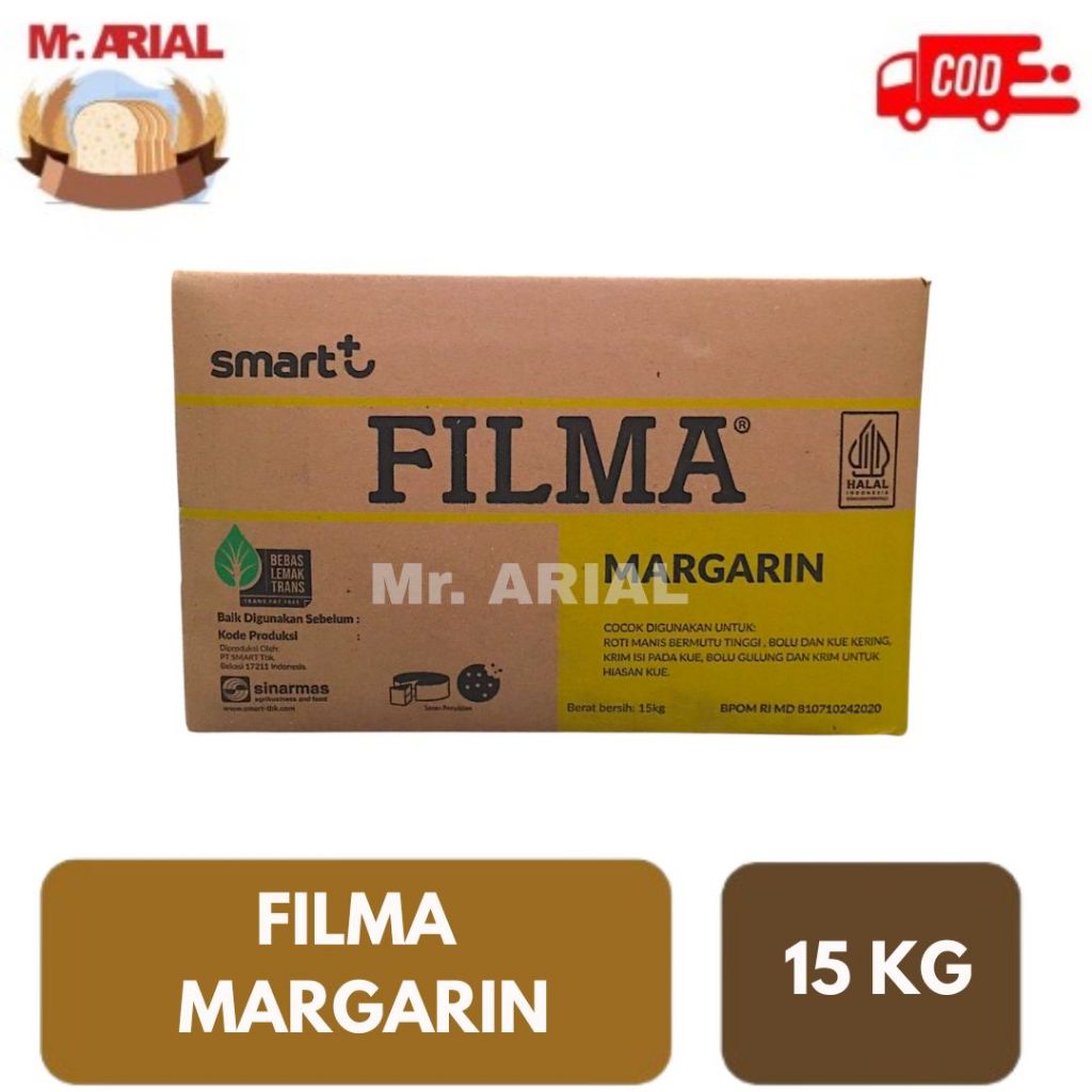 

FILMA MARGARINE 15 KG ( 1 KARTON ) MARGARIN / FILMA MARGARINE 15KG