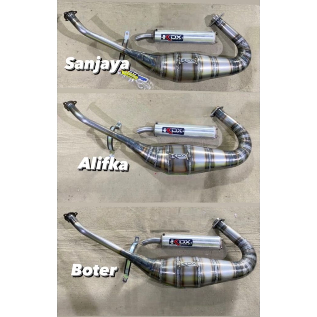 Knalpot Kdx Exhaust Original Jogja Ninja R SS 155 Frame Std  Original