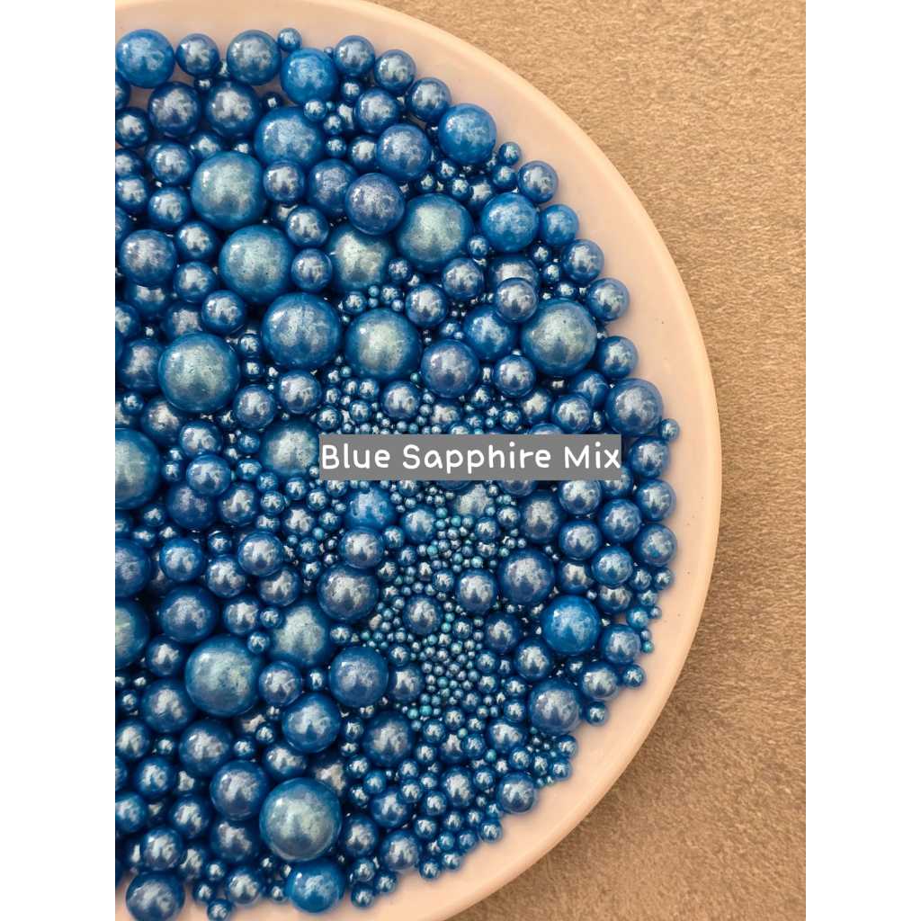 

Sprinkle Blue Sapphire Mix Kemasan 10gr