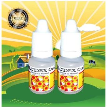 CALCIDEX ORAL 10 ml - Obat Kelinci Lumpuh Obat Kelinci Patah Tulang Kekurangan Nutrisi Penambah Kals
