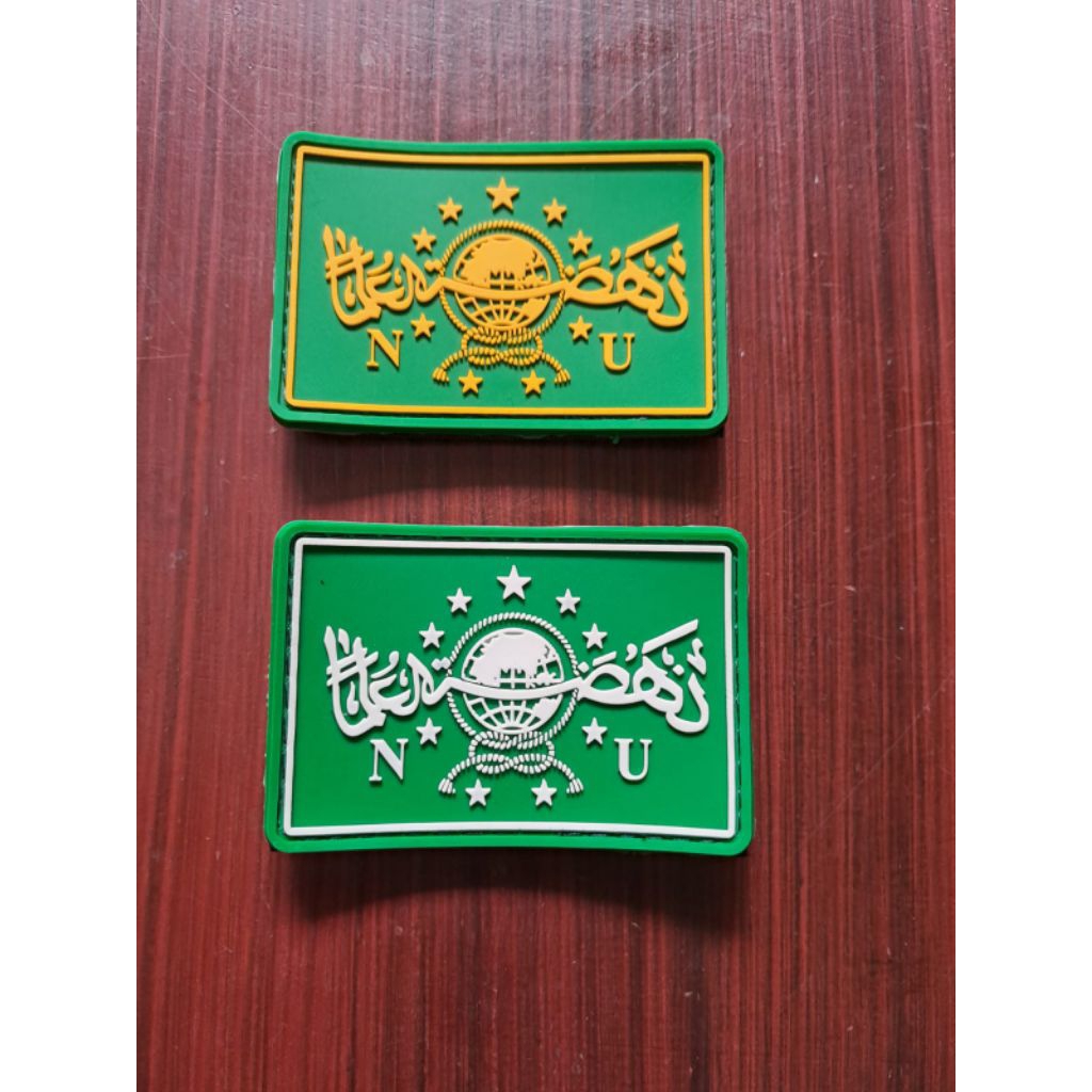 Patch rubber emblem karet NU