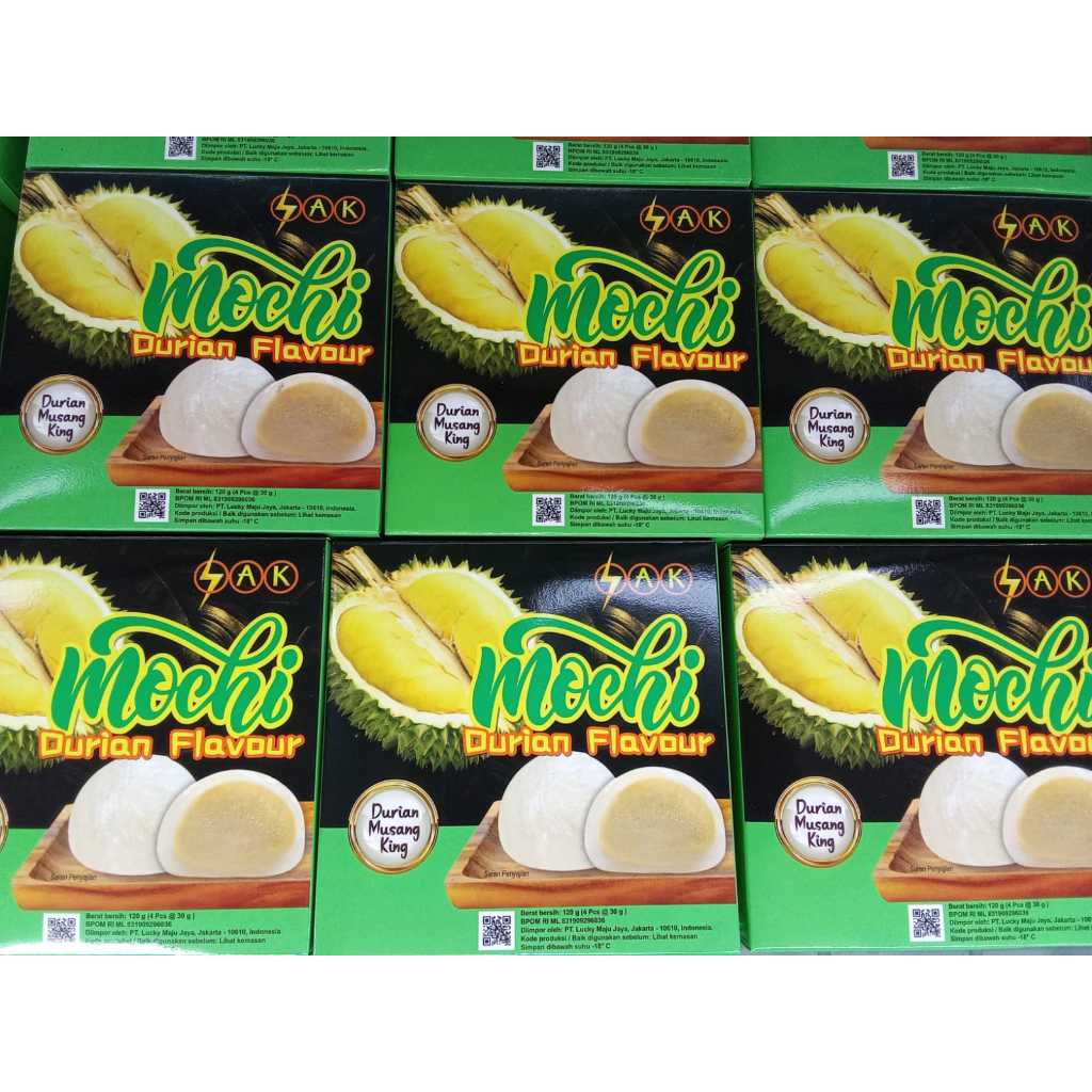 

MOCHI DURIAN FLAVOUR 120GR