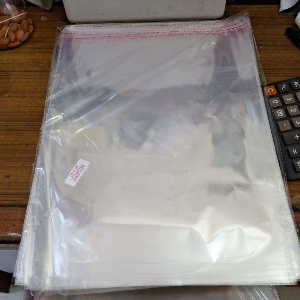 

plastik opp / plastik baju 30 x 40