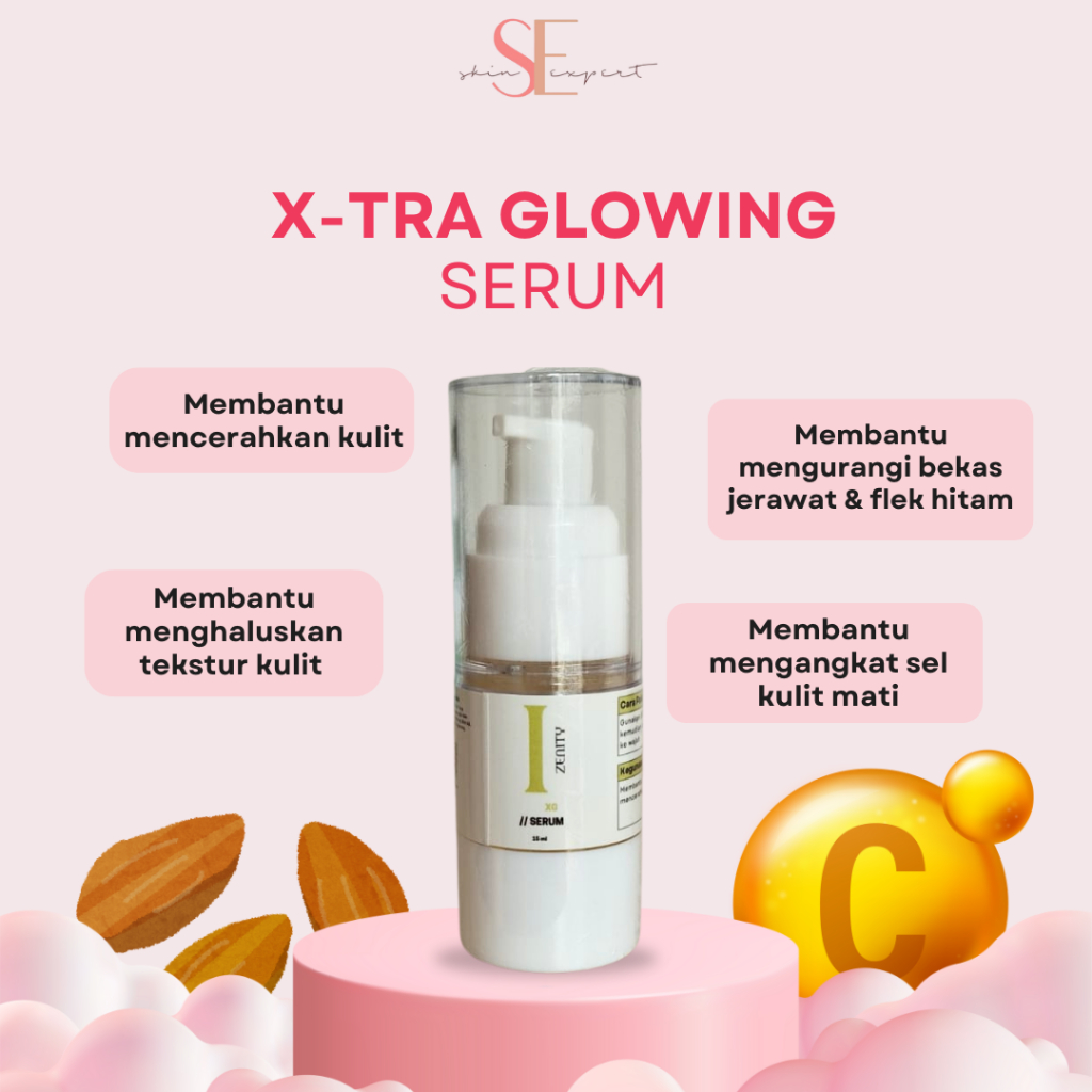 Zenity Serum Wajah Bekas Jerawat PIH Penghilang Flek Hitam XG Serum New Formula | Skinexpert.id