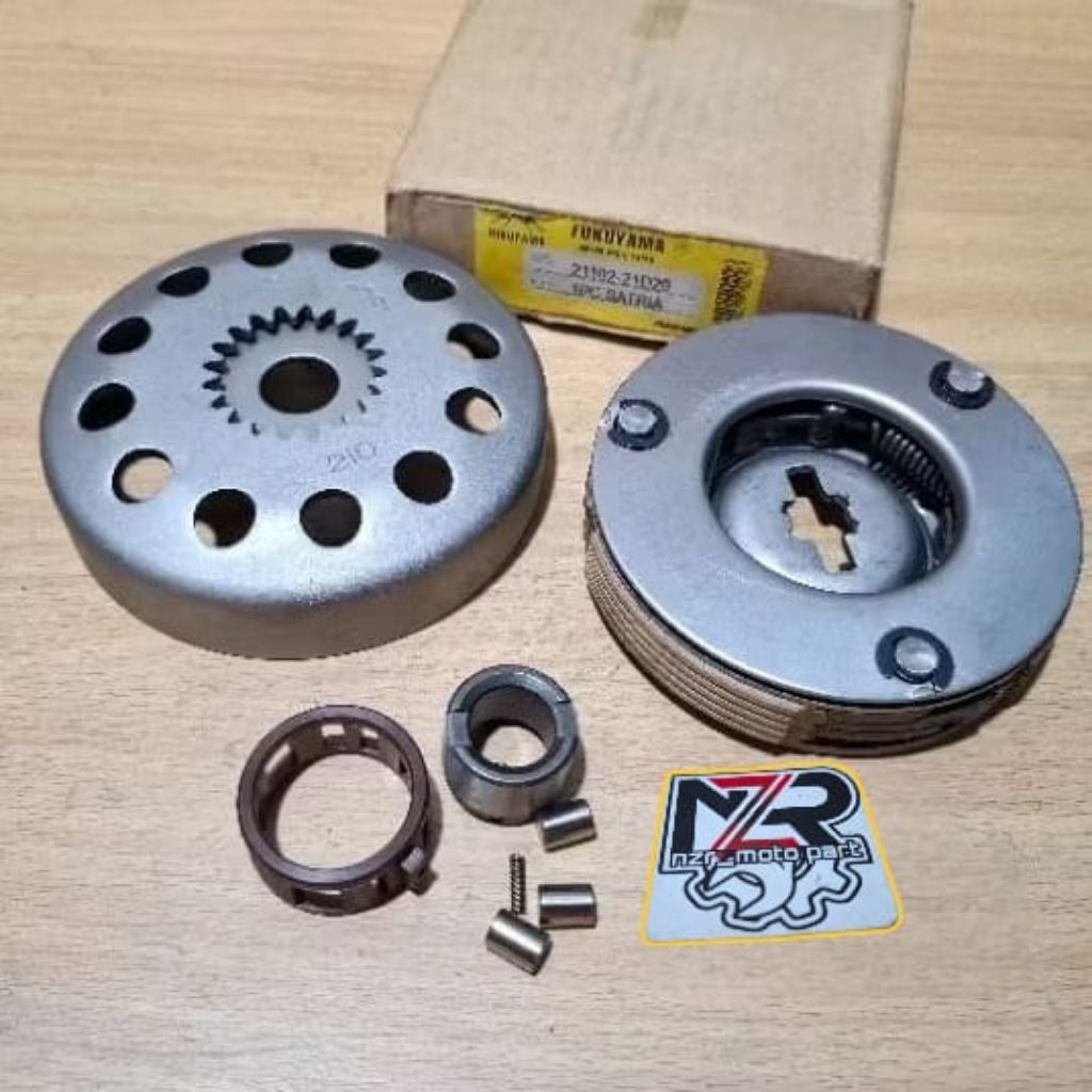 MANGKOK KOPLING OTOMATIS SATRIA//RUMAH KAMPAS GANDA SET CAGE BENTENGAN SUZUKI SATRIA 2 TAK 120 RU HI