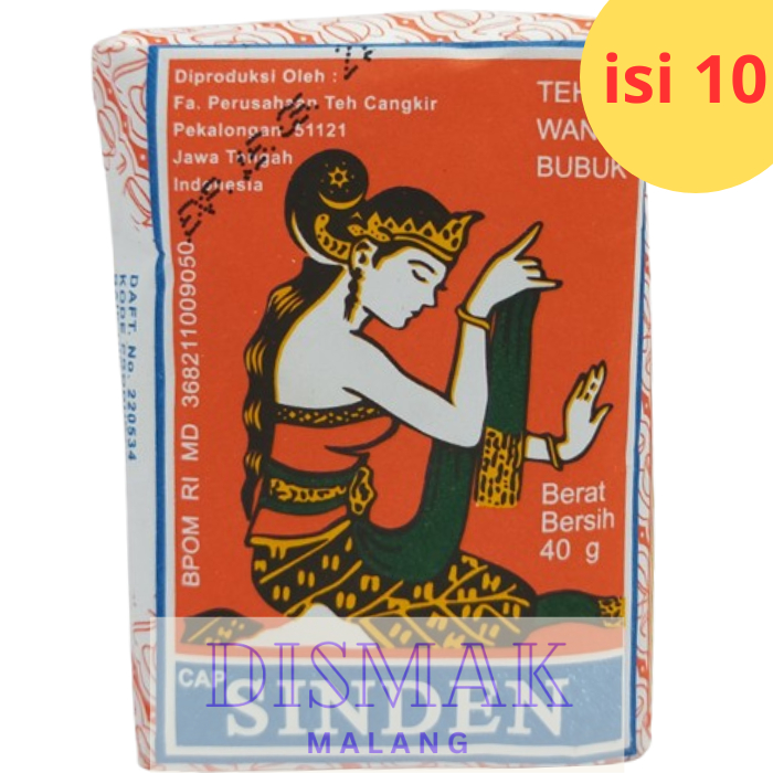 

Teh Cap Sinden Merah 10 X40 Gram
